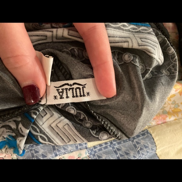 Blue and black boutique maxi dress - Picture 7 of 7